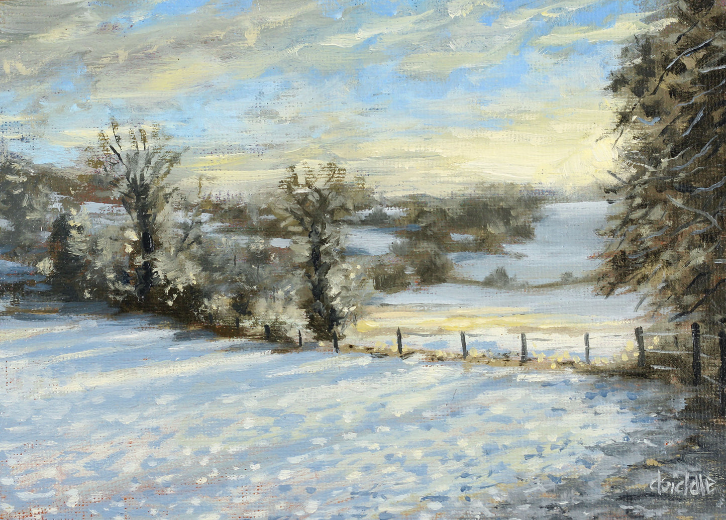 Across the Fields - Bishop Auckland