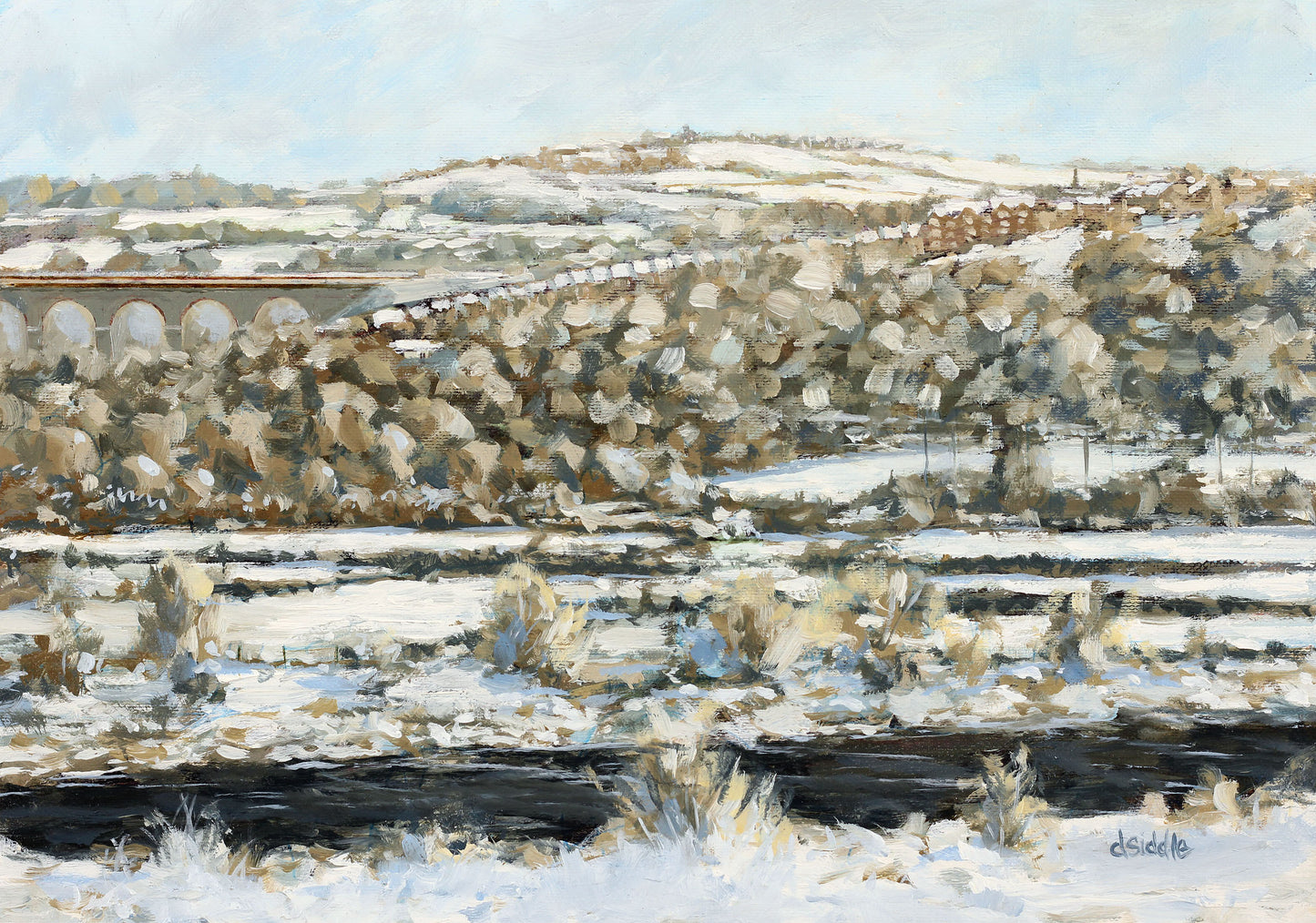 Newton Cap / Valley view - Bishop Auckland - Winter